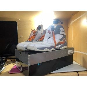 Air Jordan Retro 8 VIII Blaze Orange / Size 11